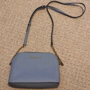 Michael Kore Sky Blue Crossbody